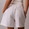 Pantalones cortos de lino y algodón Pantalones cortos de lino y algodón