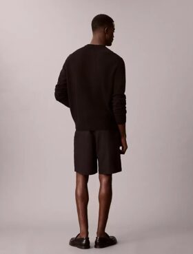 Pantalones cortos de lino y algodón sin cremallera