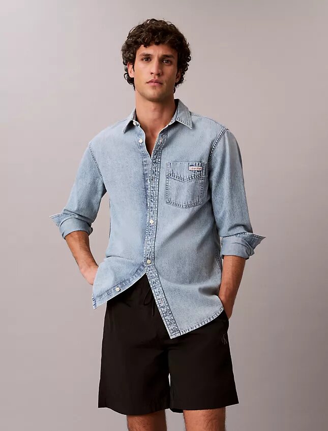 Pantalones cortos de nylon con Monogram Pantalones cortos de nylon con Monogram