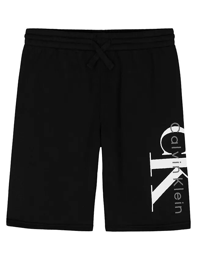 Pantalones cortos de punto con estampado Monólogo para niños Pantalones cortos de punto con estampado Monólogo para niños
