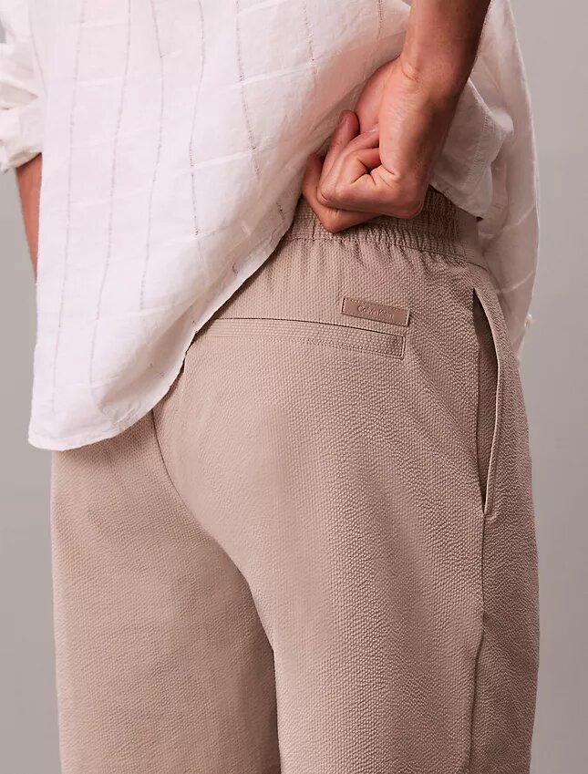 Pantalones cortos de seersucker Pantalones cortos de seersucker