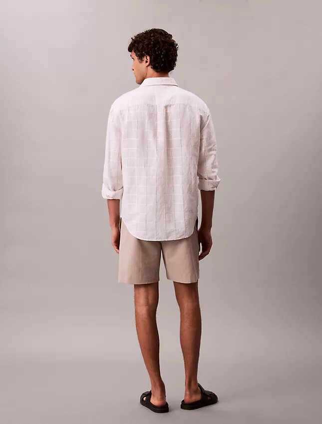 Pantalones cortos de seersucker Pantalones cortos de seersucker