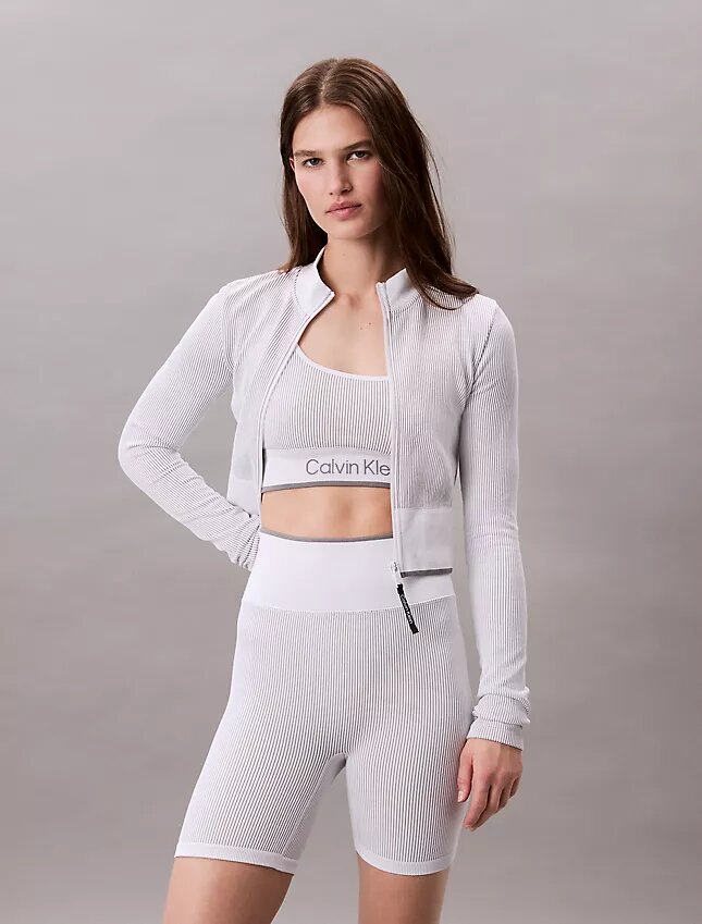 Pantalones cortos deportivos acanalados Pantalones cortos deportivos acanalados