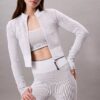 Pantalones cortos deportivos acanalados Pantalones cortos deportivos acanalados