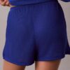 Pantalones cortos ligeros de punto waffle Pantalones cortos ligeros de punto waffle