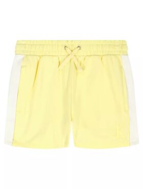 Pantalones cortos sin cordón con gráfico de Monogram para niñas Pantalones cortos sin cordón con gráfico de Monogram para niñas