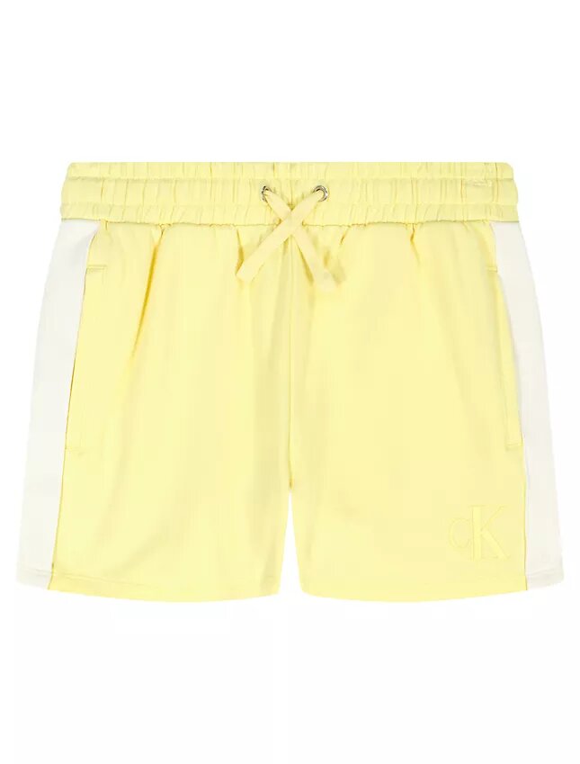 Pantalones cortos sin cordón con gráfico de Monogram para niñas Pantalones cortos sin cordón con gráfico de Monogram para niñas