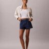 Pantalones cortos utilitarios de Denim Pantalones cortos utilitarios de Denim