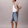 Pantalones cortos utilitarios de Denim estilo 90 Pantalones cortos utilitarios de Denim estilo 90