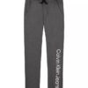 Pantalones de chándal con cordón y logotipo CKJ para niños Pantalones de chándal con cordón y logotipo CKJ para niños