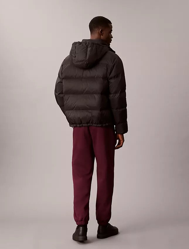 Pantalones de chándal con gráfico de Monogram en capas de felpa Pantalones de chándal con gráfico de Monogram en capas de felpa