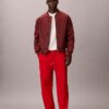 Pantalones de chándal de felpa con monólogo Pantalones de chándal de felpa con monólogo