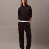 Pantalones de chándal de felpa con Monogram Pantalones de chándal de felpa con Monogram