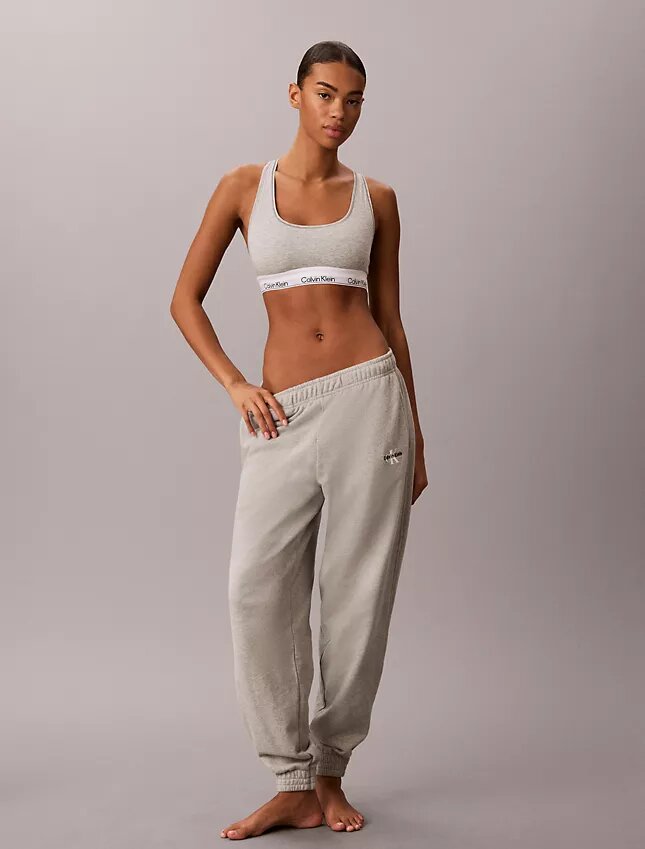 Pantalones de chándal de felpa de mezcla de algodón Pantalones de chándal de felpa de mezcla de algodón