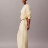 Pantalones de chándal de felpa de pierna ancha con Monólogo