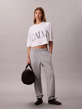 Pantalones de chándal de felpa francesa Monólogo