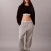 Pantalones de chándal de felpa francesa Monólogo Pantalones de chándal de felpa francesa Monólogo