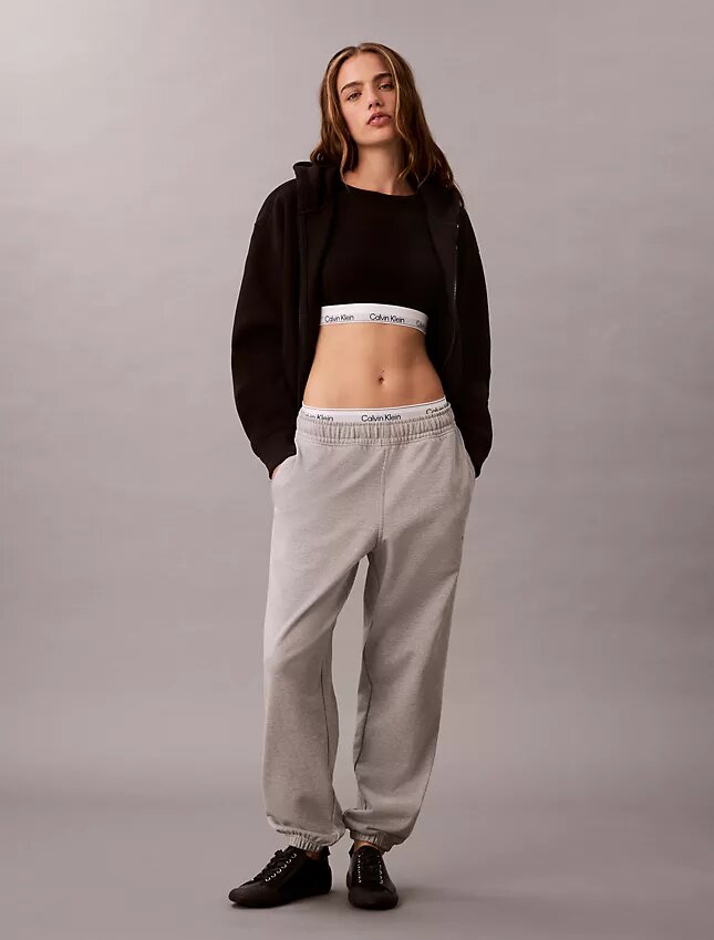 Pantalones de chándal de felpa francesa Monólogo Pantalones de chándal de felpa francesa Monólogo
