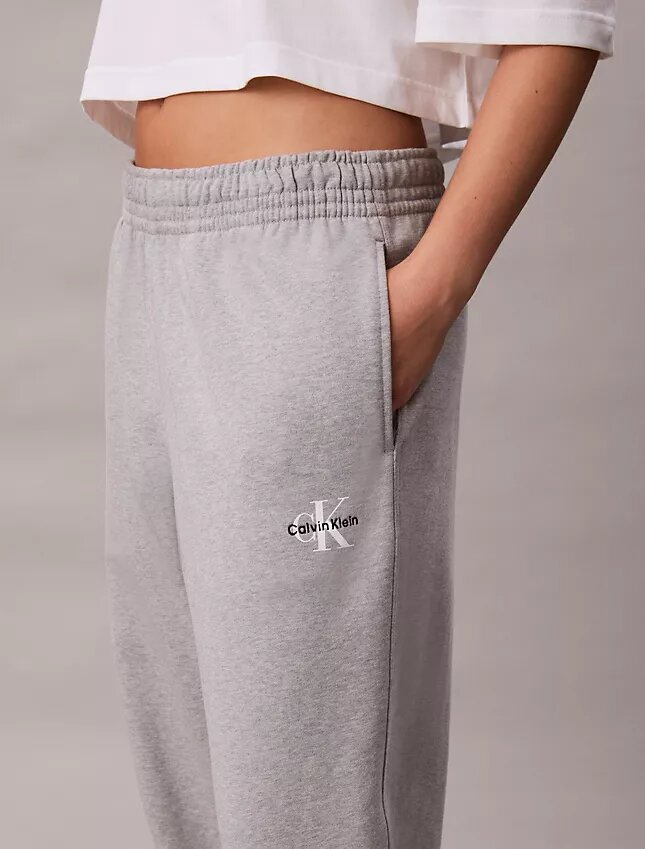 Pantalones de chándal de felpa francesa Monólogo Pantalones de chándal de felpa francesa Monólogo