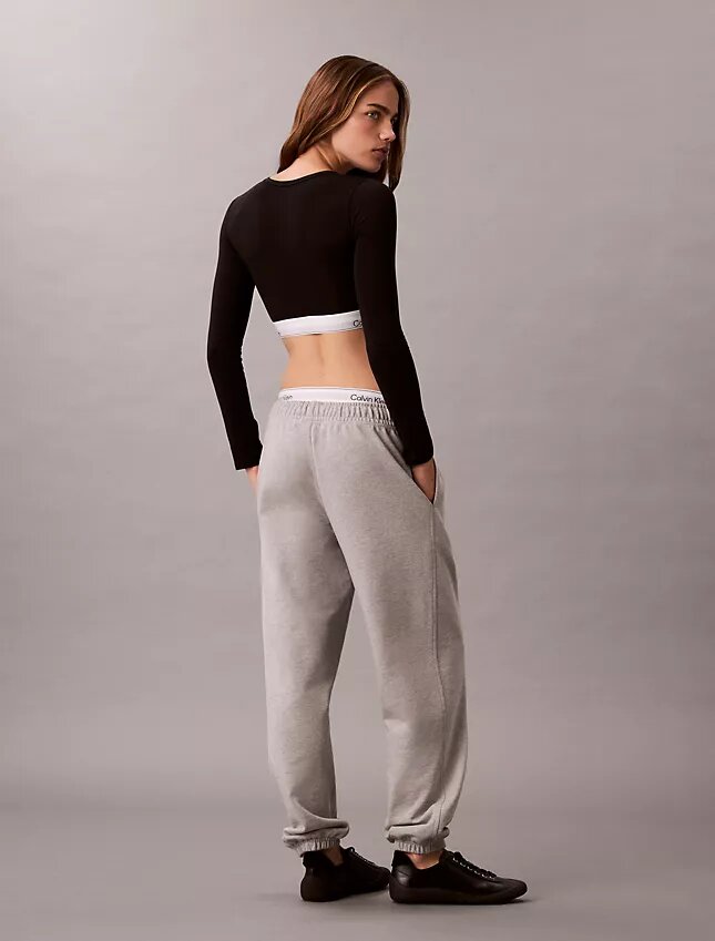 Pantalones de chándal de felpa francesa Monólogo Pantalones de chándal de felpa francesa Monólogo