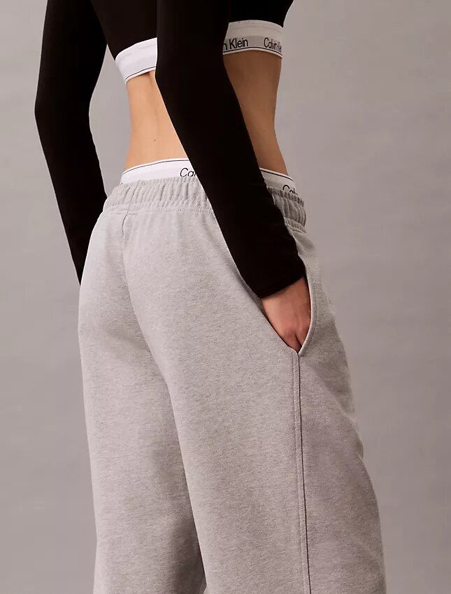 Pantalones de chándal de felpa francesa Monólogo Pantalones de chándal de felpa francesa Monólogo