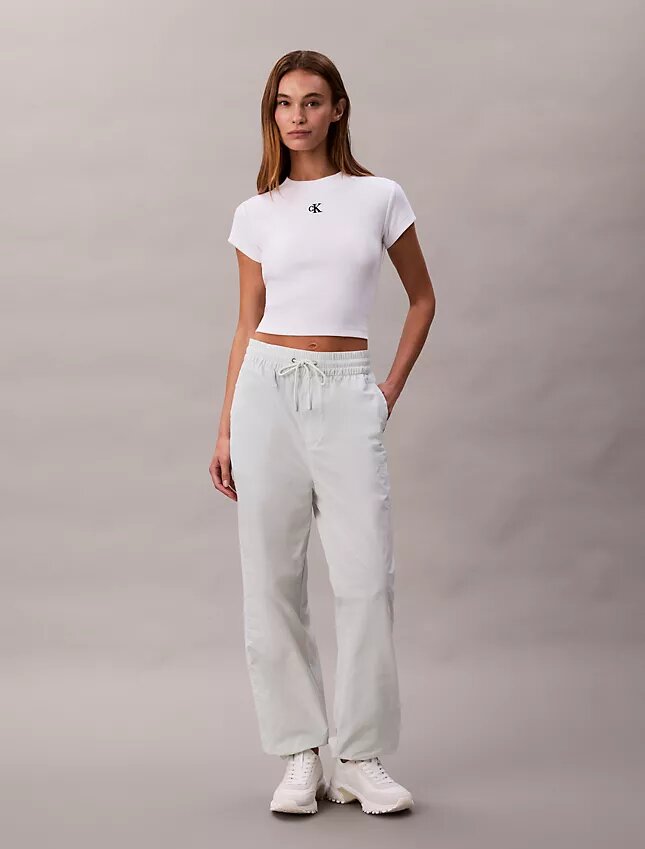 Pantalones de chándal sin cordón con el logotipo Monogram Pantalones de chándal sin cordón con el logotipo Monogram