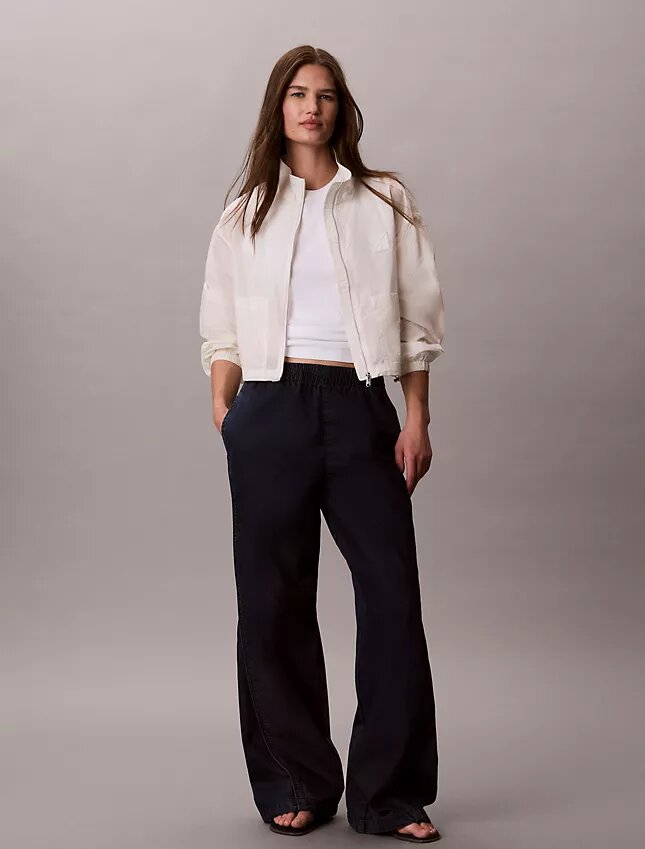 Pantalones de Denim tipo paracaidista Pantalones de Denim tipo paracaidista