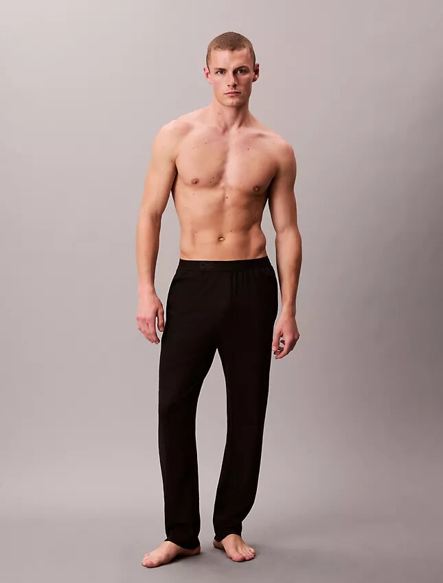 Pantalones de dormir CK Black Lounge de ropa de estar por casa y pijamas Pantalones de dormir CK Black Lounge de ropa de estar por casa y pijamas