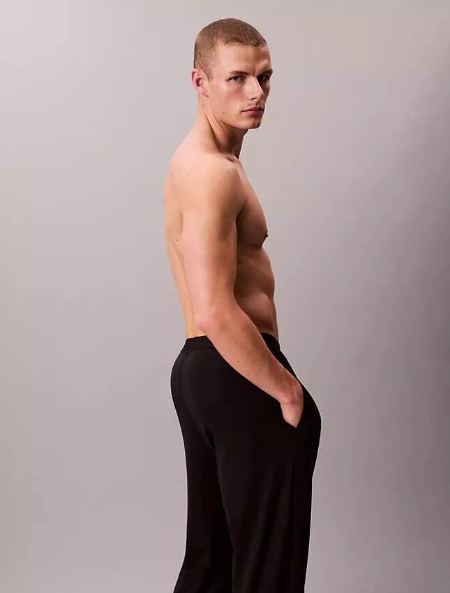 Pantalones de dormir CK Black Lounge de ropa de estar por casa y pijamas Pantalones de dormir CK Black Lounge de ropa de estar por casa y pijamas