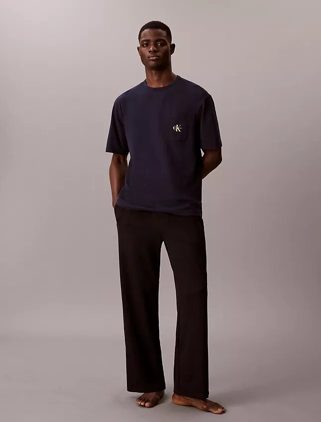 Pantalones de dormir de piqué Pantalones de dormir de piqué