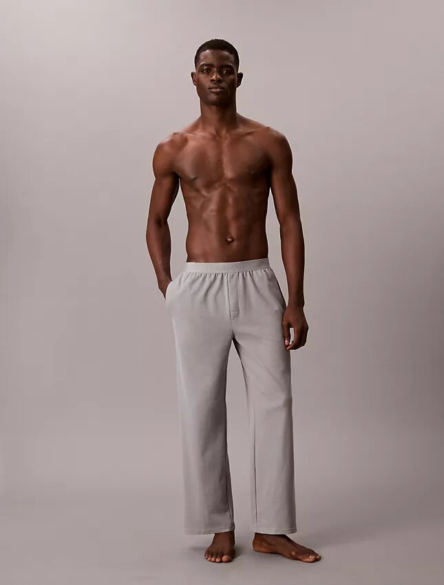 Pantalones de dormir de piqué Pantalones de dormir de piqué