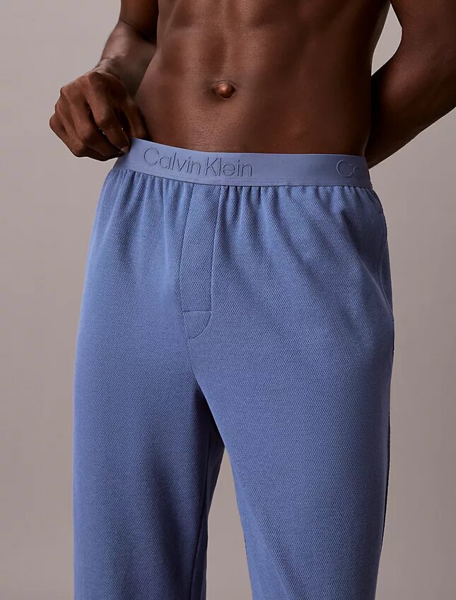 Pantalones de dormir de piqué Pantalones de dormir de piqué