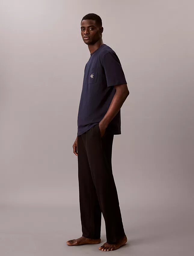 Pantalones de dormir de piqué Pantalones de dormir de piqué
