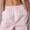 Pantalones de dormir de popelín de algodón Pantalones de dormir de popelín de algodón