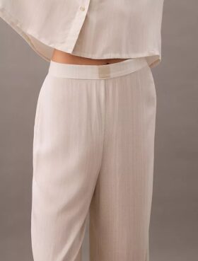 Pantalones de dormir de viscosa tejida Pantalones de dormir de viscosa tejida