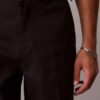 Pantalones de mezcla de lino Pantalones de mezcla de lino
