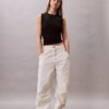 Pantalones de paracaídas de nailon arrugado Pantalones de paracaídas de nailon arrugado