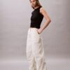 Pantalones de paracaídas de nailon arrugado Pantalones de paracaídas de nailon arrugado