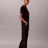 Pantalones de pierna ancha a rayas de ponte Pantalones de pierna ancha a rayas de ponte