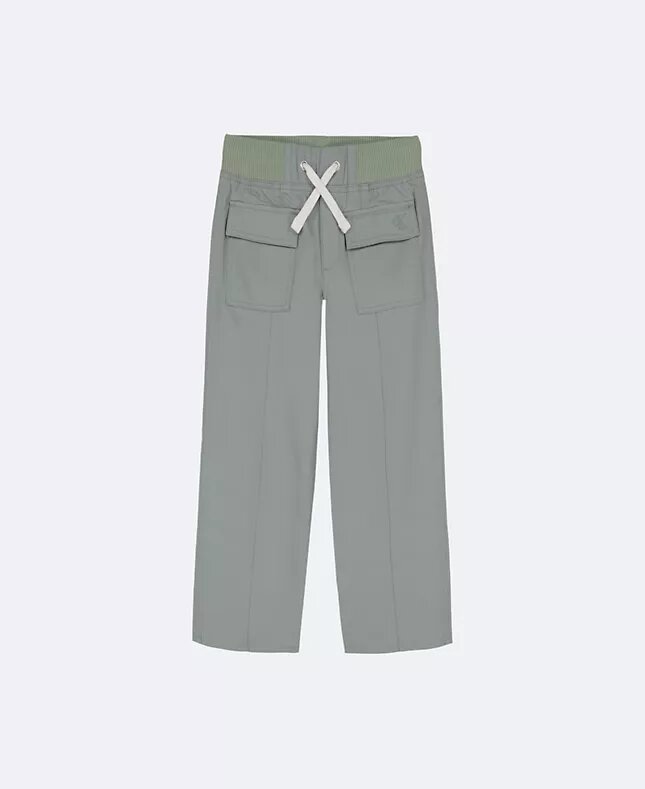 Pantalones de sarga de pierna ancha para niñas Pantalones de sarga de pierna ancha para niñas