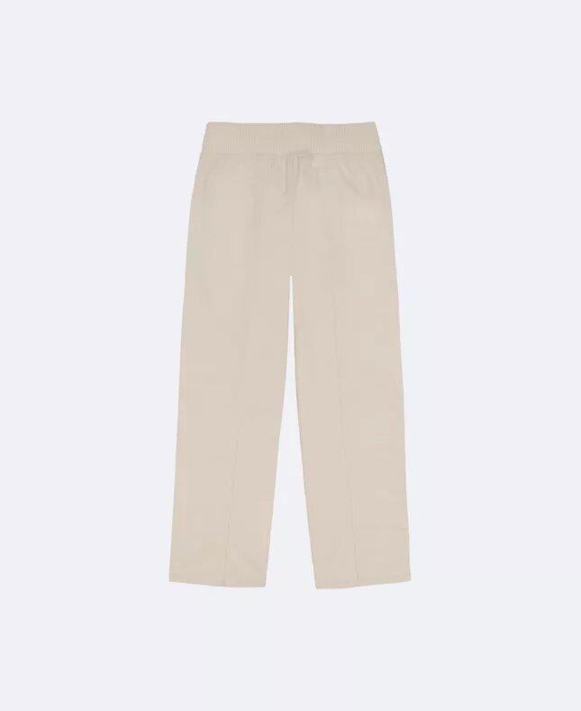 Pantalones de sarga de pierna ancha para niñas Pantalones de sarga de pierna ancha para niñas