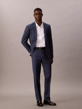 Pantalones de traje de corte ajustado