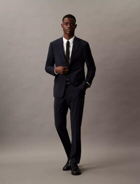 Pantalones de traje de corte ajustado