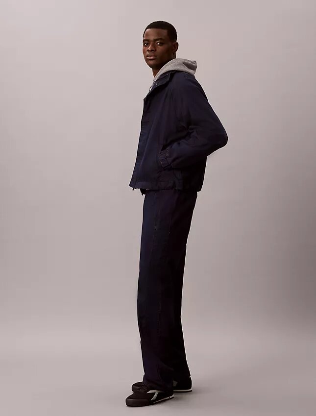 Pantalones deportivos de Denim índigo ligero Pantalones deportivos de Denim índigo ligero