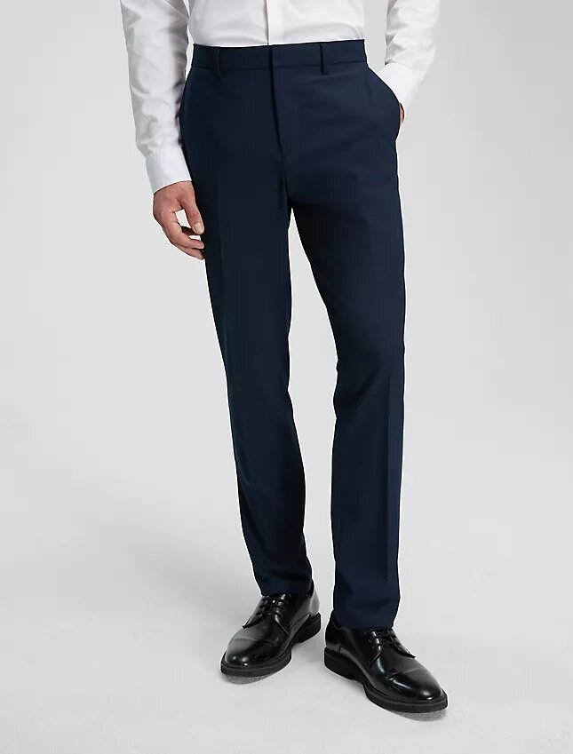 Pantalones elásticos refinados Pantalones elásticos refinados