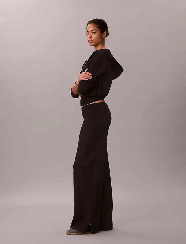 Pantalones holgados de punto Pantalones holgados de punto