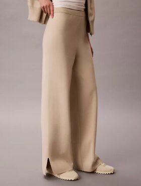 Pantalones holgados de punto