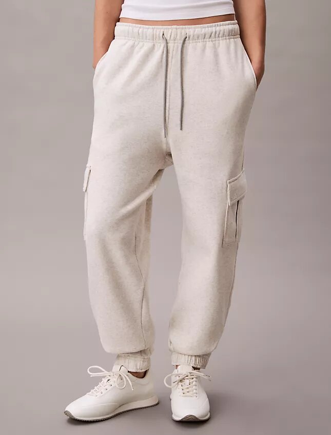 Pantalones joggers cargo de felpa con Monogram Pantalones joggers cargo de felpa con Monogram