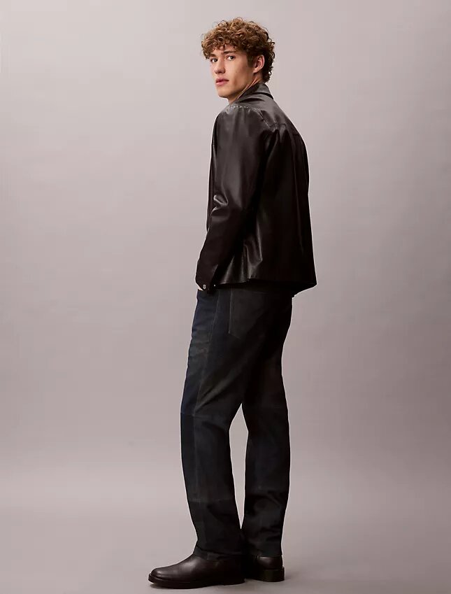 Pantalones rectos de gamuza estilo años 90 Pantalones rectos de gamuza estilo años 90