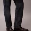 Pantalones rectos de gamuza estilo años 90 Pantalones rectos de gamuza estilo años 90